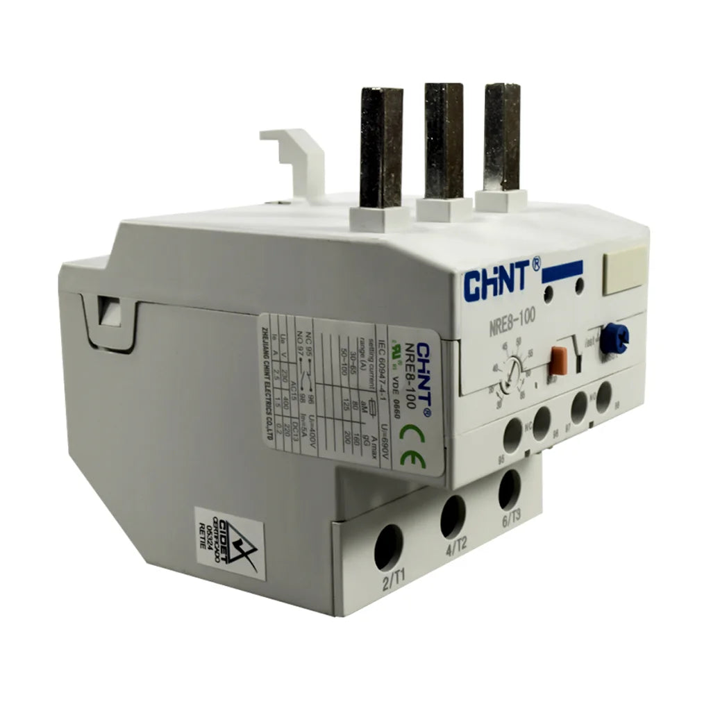 Relé De Sobrecarga Electrónico Chint 30 - 65A / NRE8-100