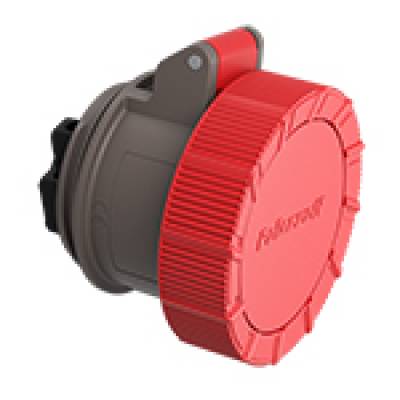 Toma Sobreponer 32A 3P + T 3H IP67 400V Rojo X-CEE PALAZZOLI