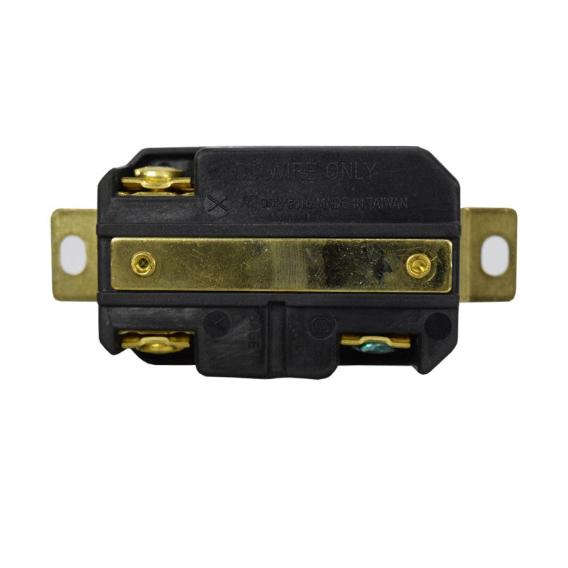 Toma Incrustar de Seguridad 20A 2P + T 250V L6-20R EBCHQ