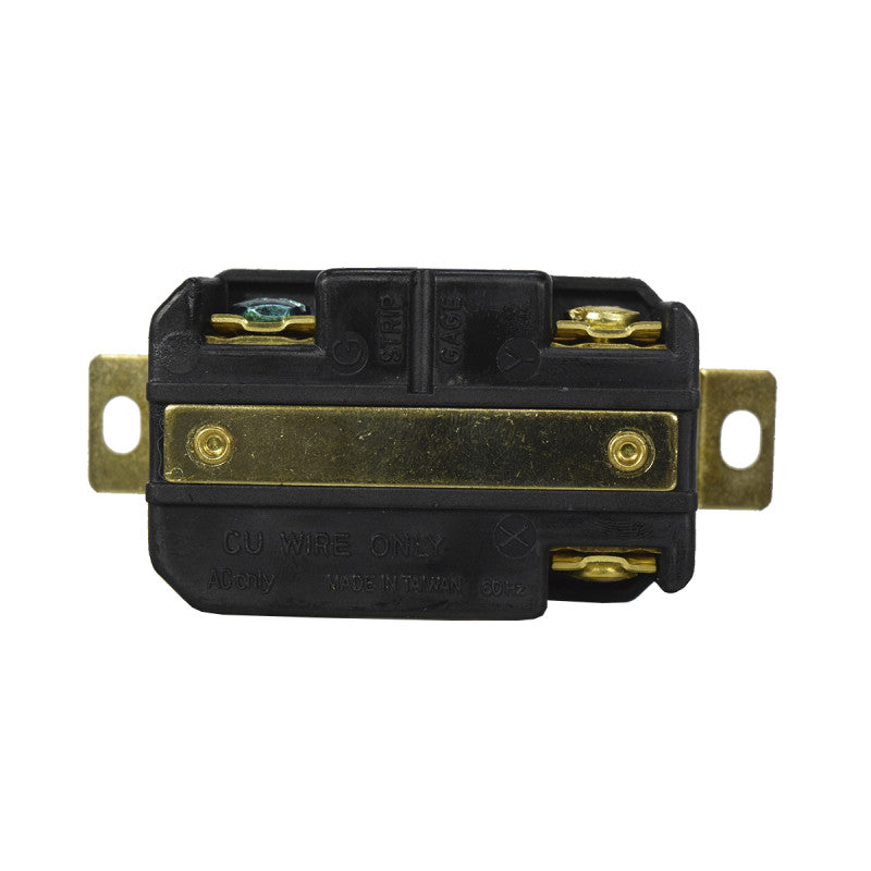 Toma Incrustar de Seguridad 30A 2P + T 250V L6-30R EBCHQ