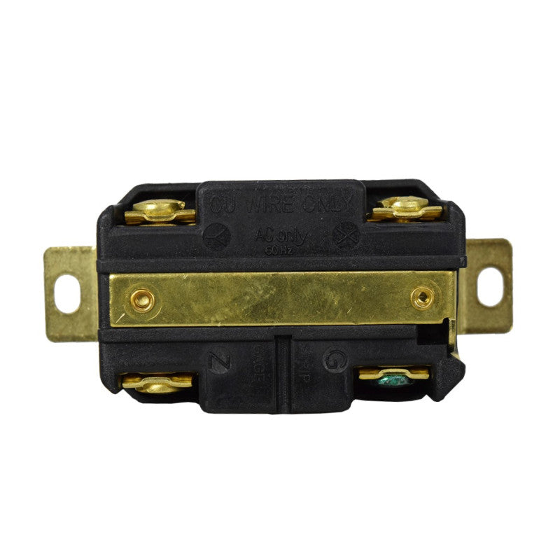 Toma Incrustar de Seguridad 30A 3P + T 250V L15-30R EBCHQ