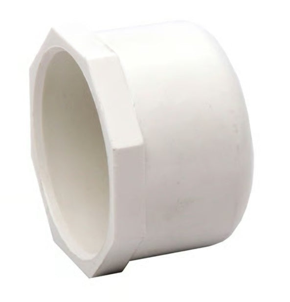 Tapon Soldado PVC Presion SCH 40 3"