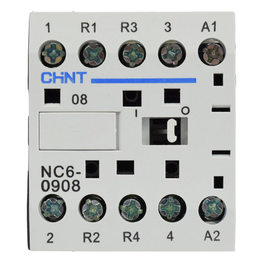 Mini Contactor Auxiliar CHINT 9A AC3 24VAC 2NA+2NC
