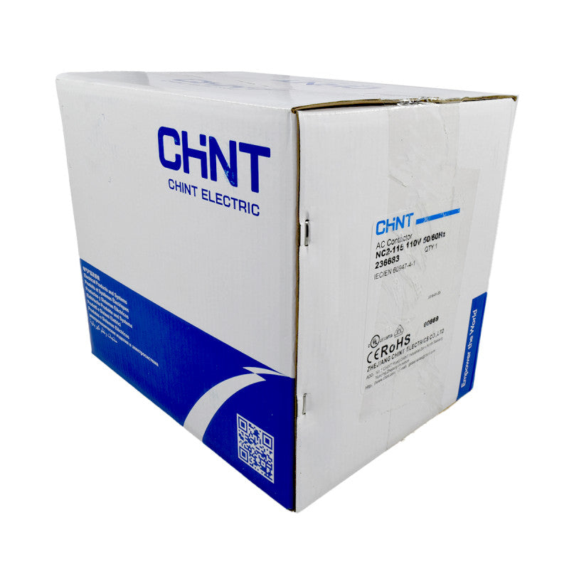 Contactor Chint 115A AC3 Bobina 110VAC - NC2-115