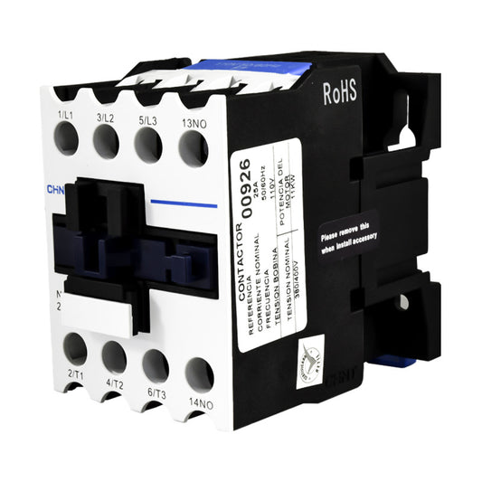 Contactor Chint 25A AC3 Bobina 110VAC - NC1-25