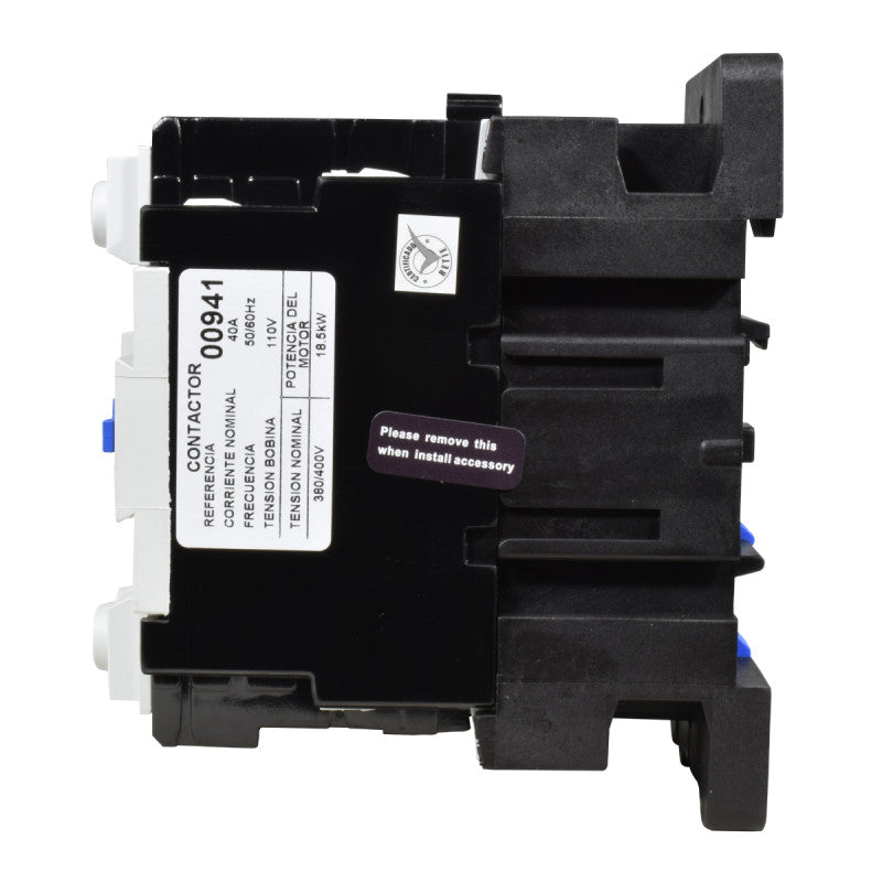 Contactor Chint 40A AC3 Bobina 110VAC - NC1-40