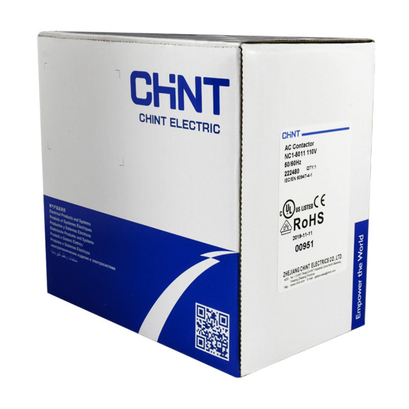 Contactor Chint 50A AC3 Bobina 110VAC - NC1-50