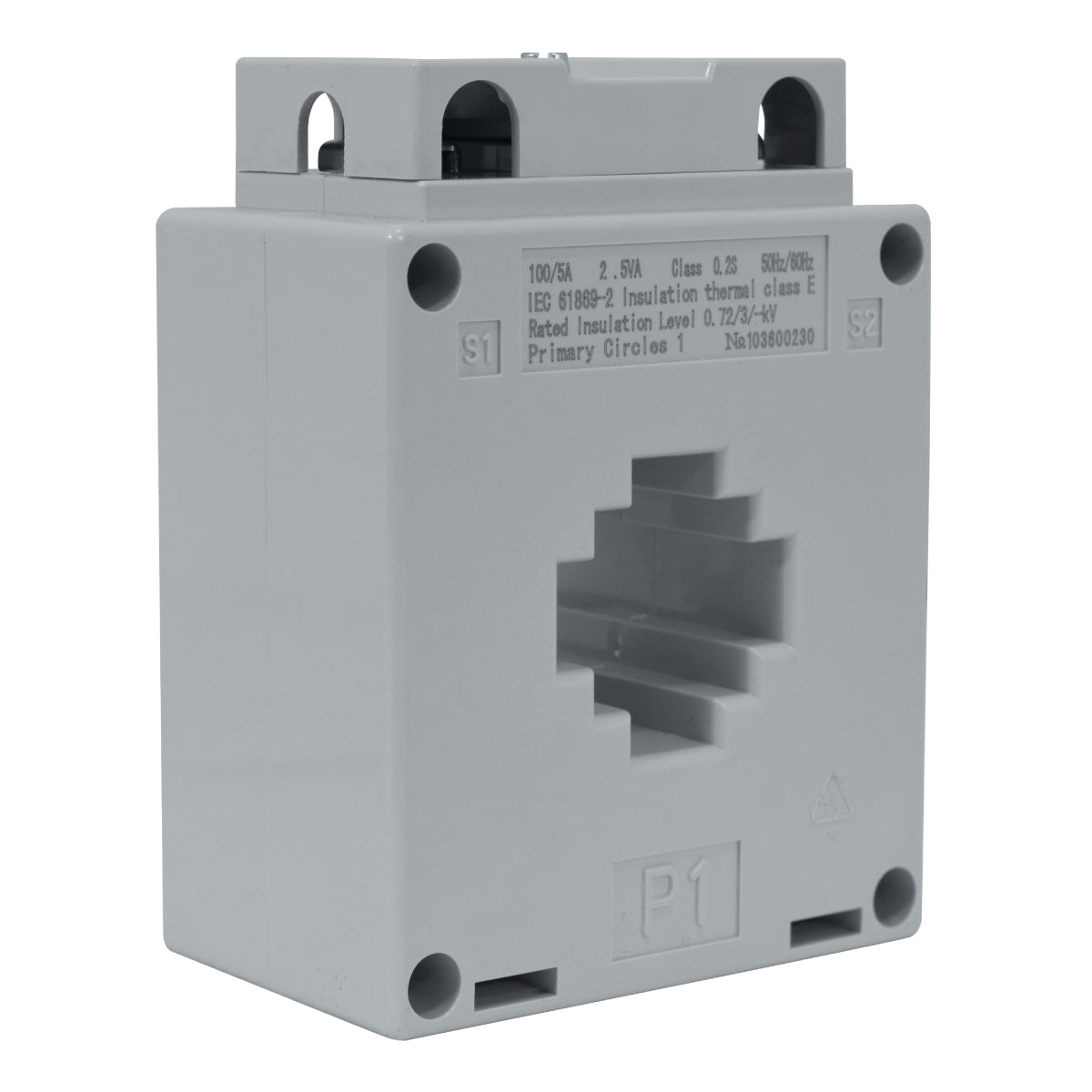 Transformador de Corriente l Ventana l 100/5A l CL0,2 l 2,5VA l BH-0.66 l CHINT