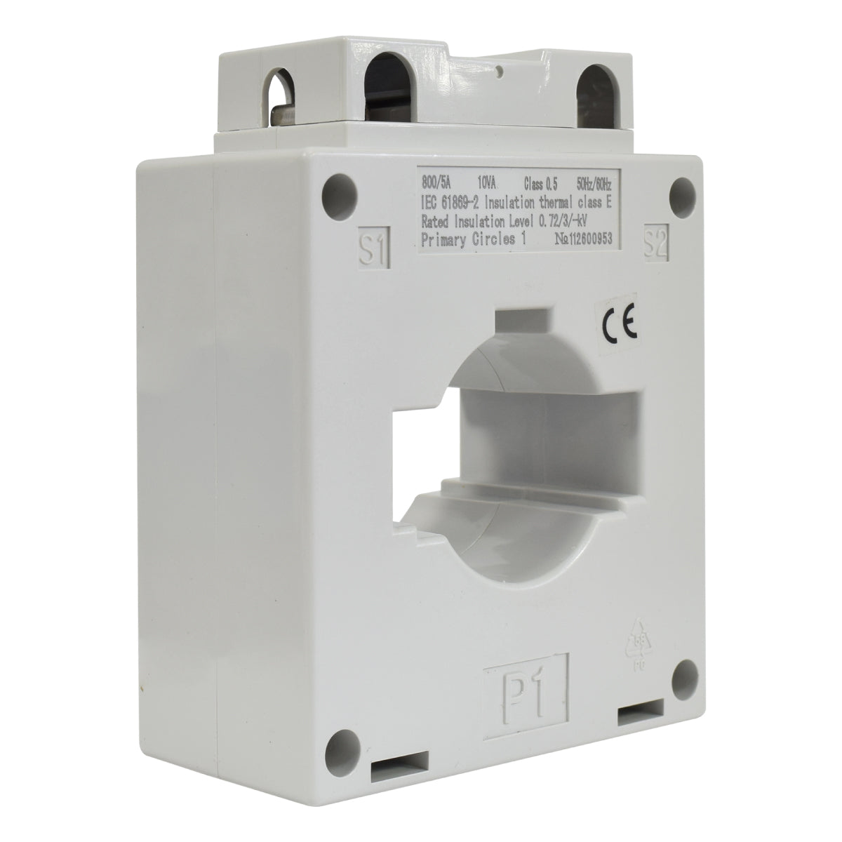 Transformador de Corriente l Ventana l 800/5A l CL0,5 l 10VA l BH-0.66 l CHINT