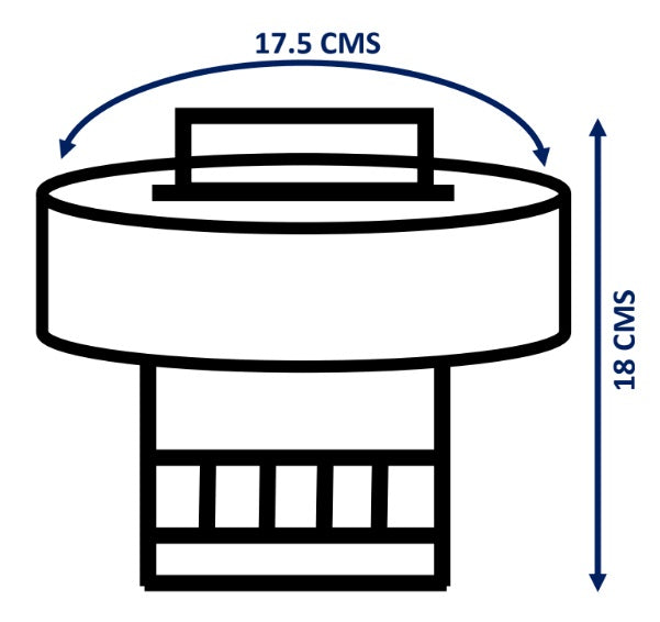 Clorinador - Clorador - Dispensador De Cloro Flotante Para Pastillas De 3" Para Piscina - MAAAXCLEAN