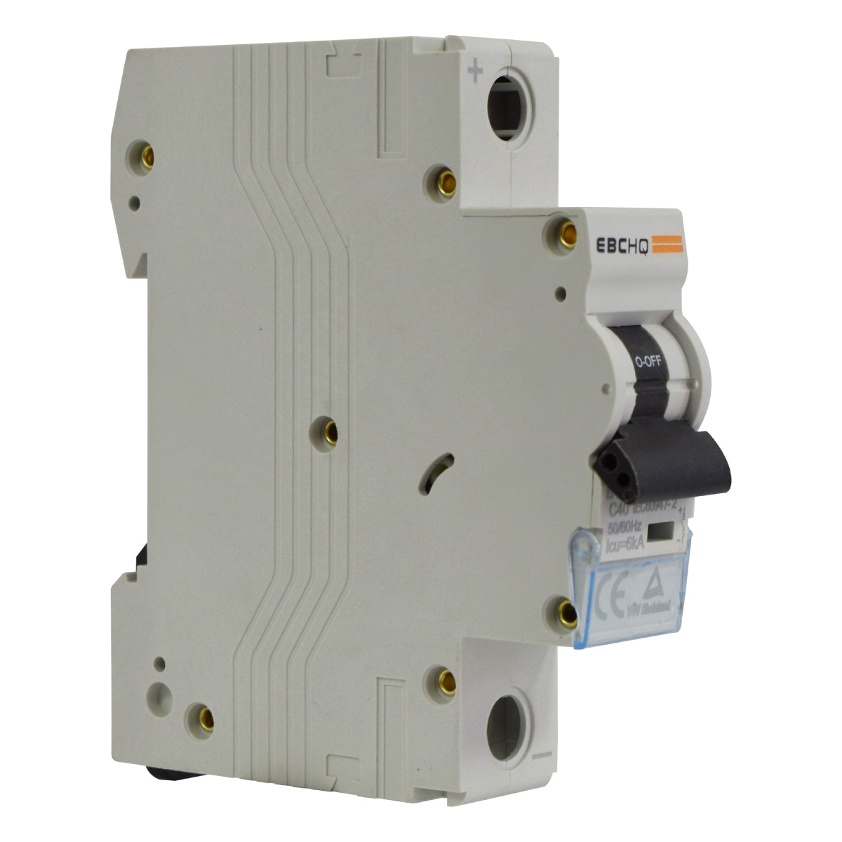 Mini Breaker Termomagnético Riel l 1 Polos l 40A l 6KA l EPB-63M/1-C40 l EBCHQ