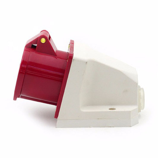 Toma Sobreponer 32A 3P + T 6H IP44 415V Rojo KB EBCHQ
