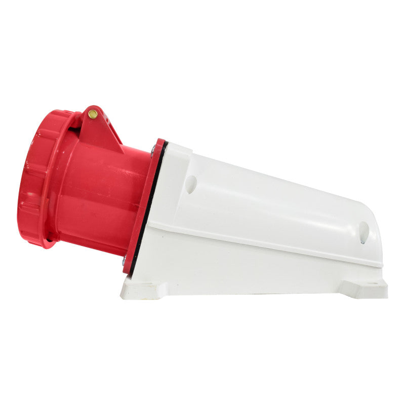 Toma Sobreponer 63A 3P+N+T 6H IP67 415V Rojo KB EBCHQ