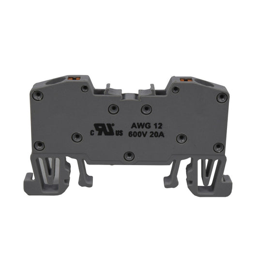 Bornera de Resorte l Gris l 24A l 750V l 12AWG