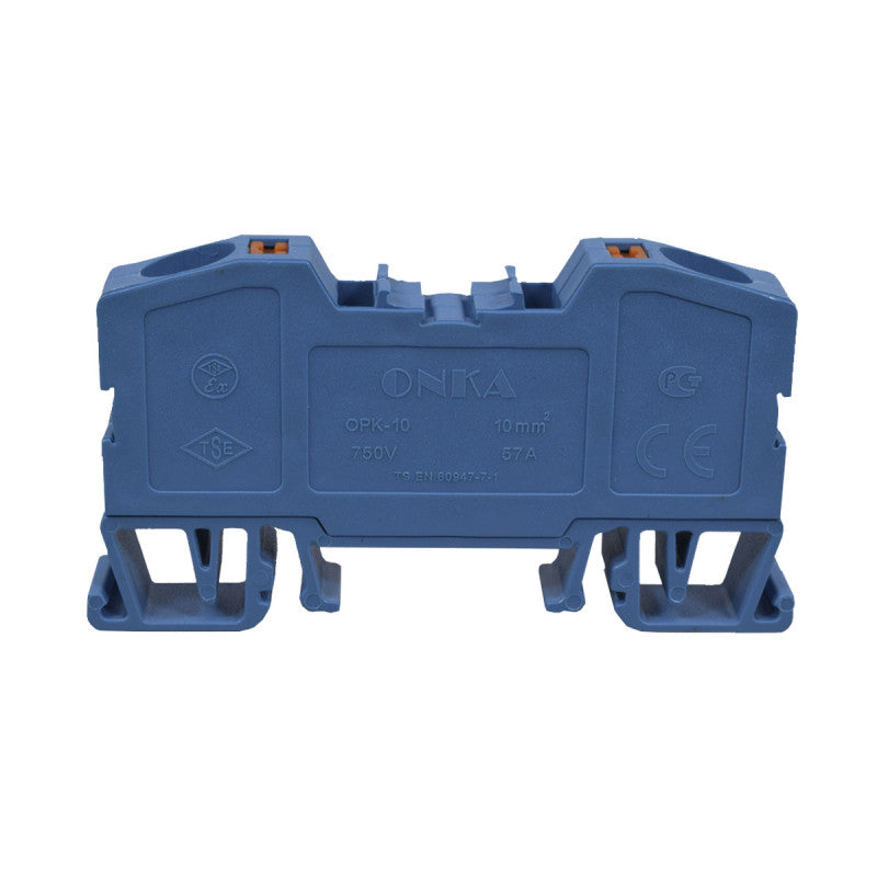 Bornera de Resorte l Azul l 57A l 750V l 8AWG