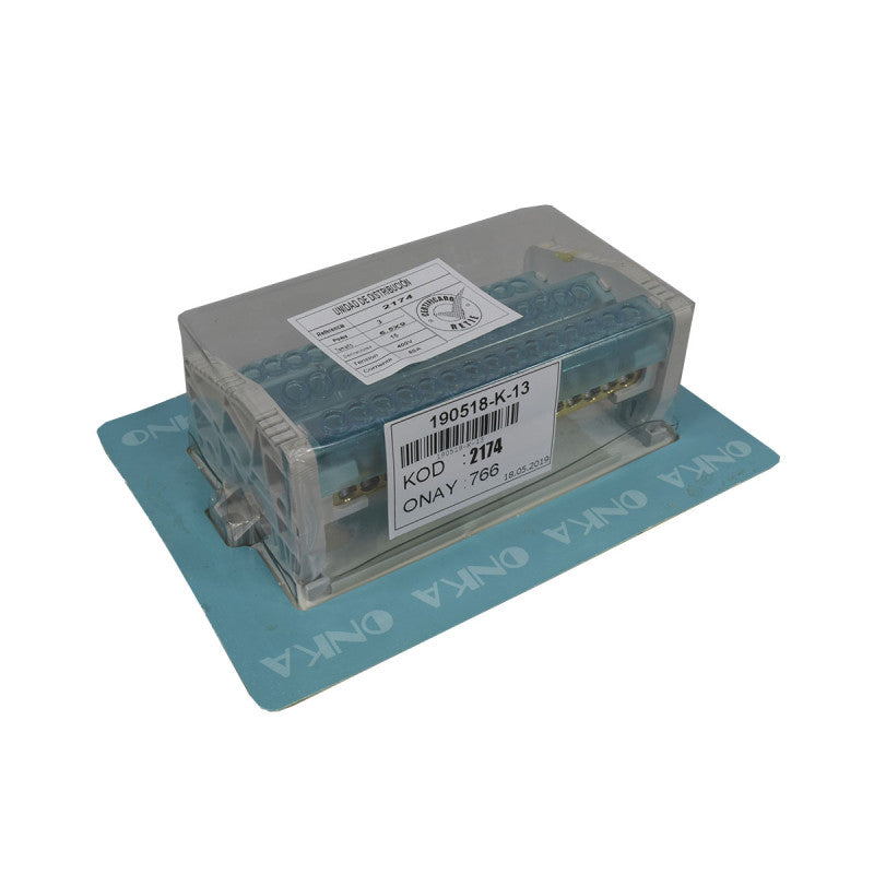 Bloque de Distribución l 3 x 15 Polos l 80A l 400V