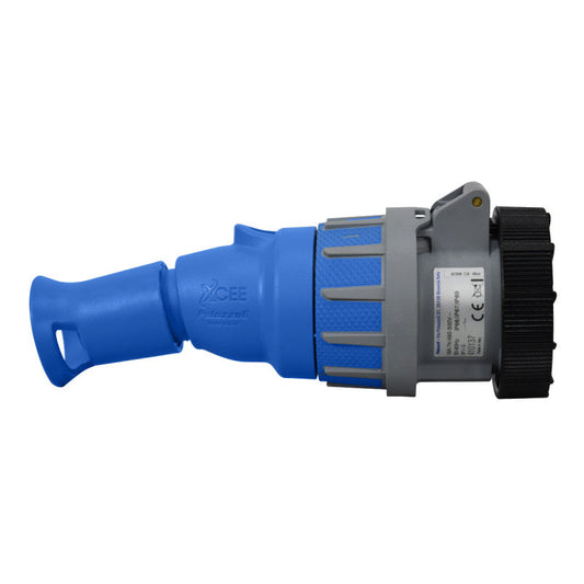 Toma Aérea Con Seccionador 16A 3P + T 7H IP67 500V Negro PALAZZOLI