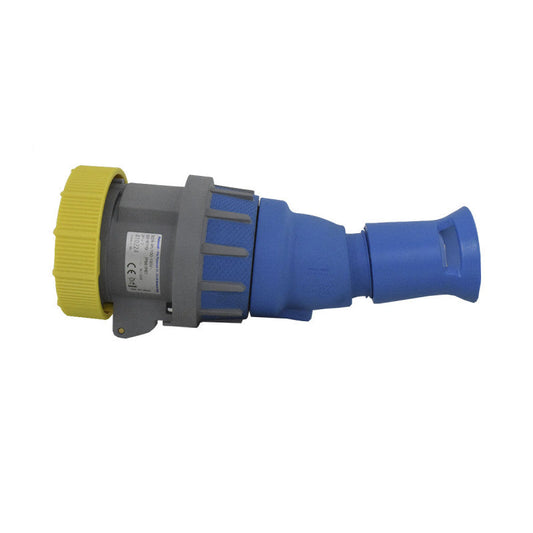 Toma Aérea Con Seccionador 32A 2P + T 4H IP67 110V Amarillo PALAZZOLI