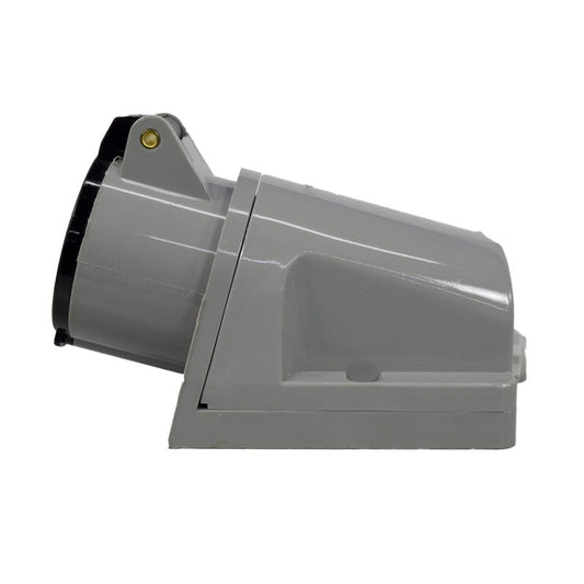 Toma Sobreponer 16A 3P + T 7H IP44 500V Negro CEE PALAZZOLI