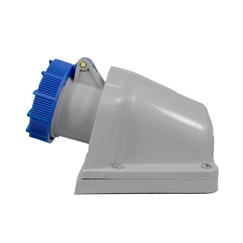 Toma Sobreponer 16A 2P + T 6H IP67 250V Azul TOPTER PALAZZOLI