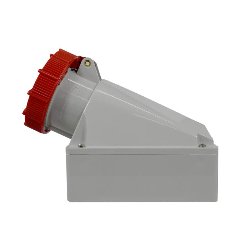 Toma Sobreponer 63A 3P+N+T 6H IP67 415V Rojo TOPTER PALAZZOLI