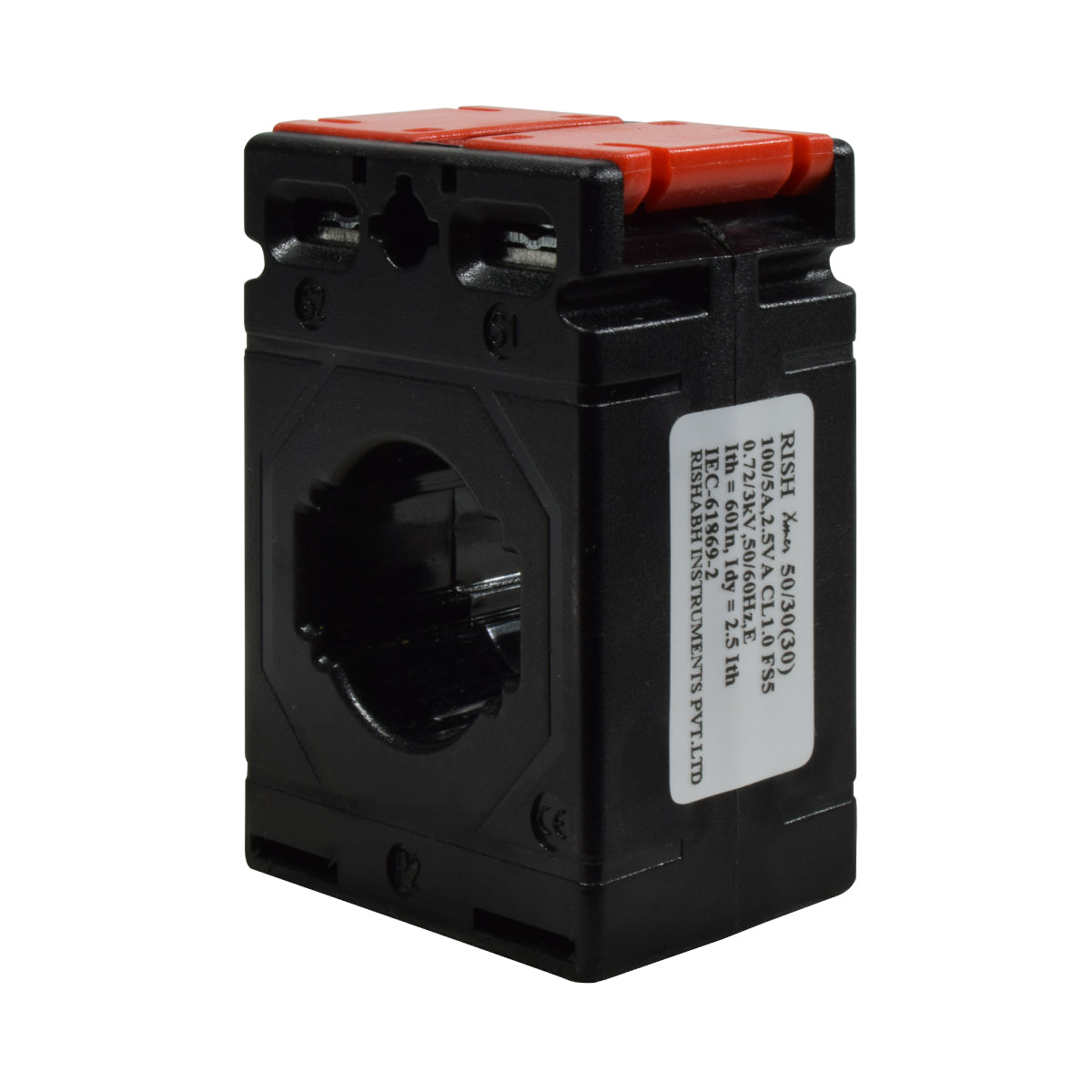 Transformador de Corriente l Ventana l 100/5A l CL1 l 2,5VA l XMER l RISHABH