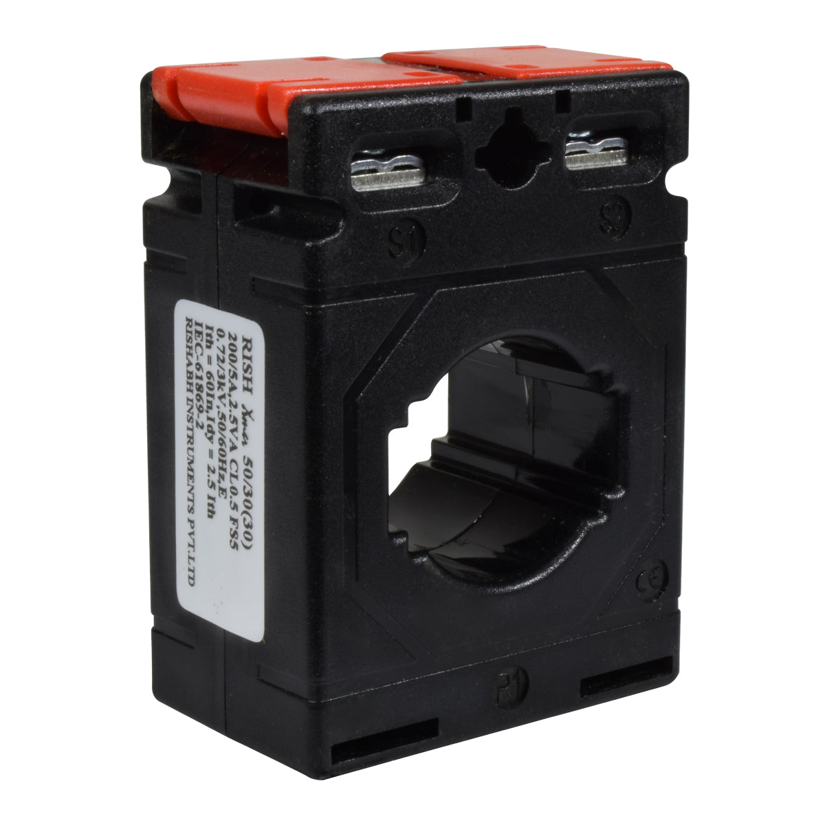 Transformador de Corriente l Ventana l 200/5A l CL0,5 l 2,5VA l XMER l RISHABH