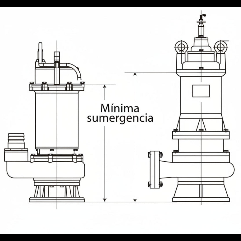 Bomba de Efluentes ROBUSTA l 10HP l 4" l 3x460VAC
