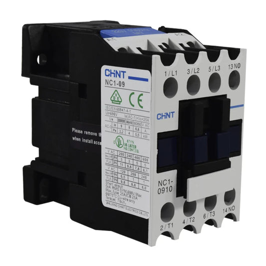 Contactor Chint 9A AC3 Bobina 110VAC - NC1-09