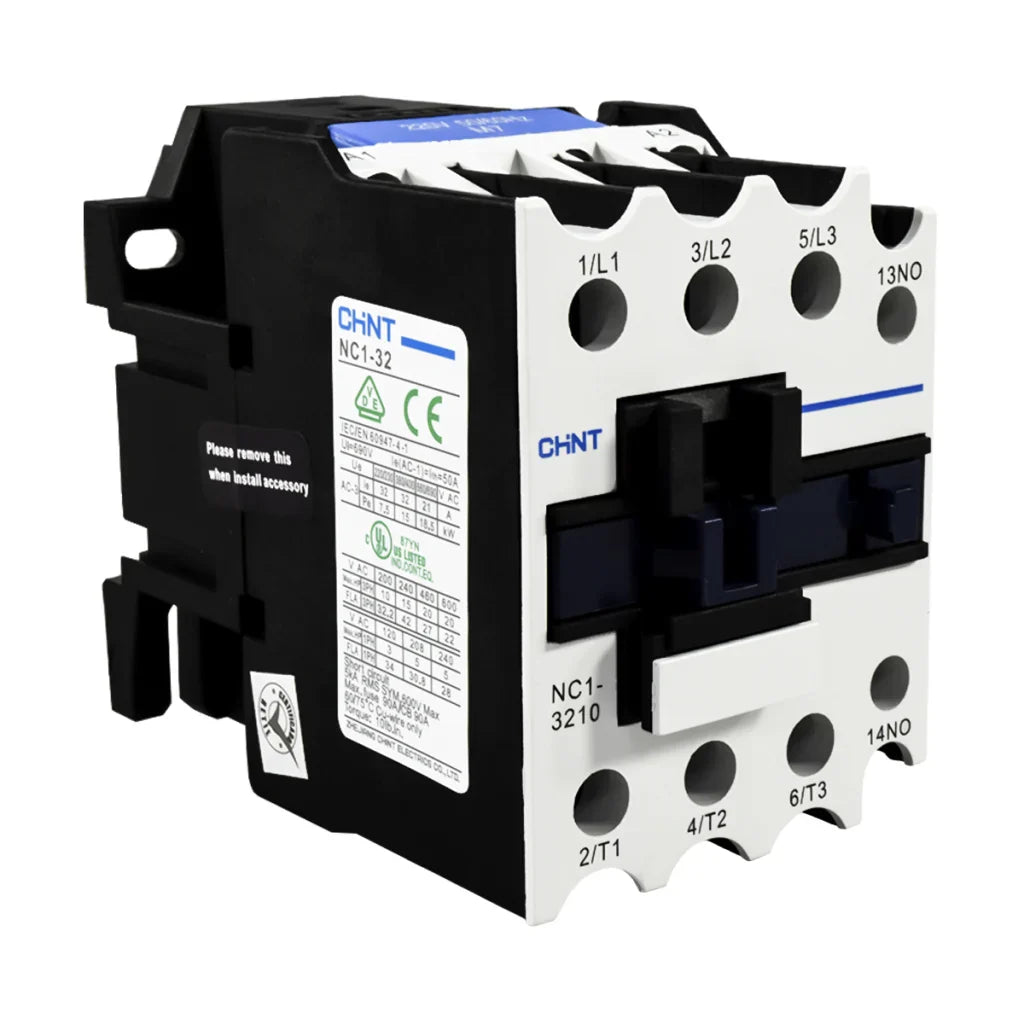 Contactor Chint 32A AC3 Bobina 110VAC - NC1-32