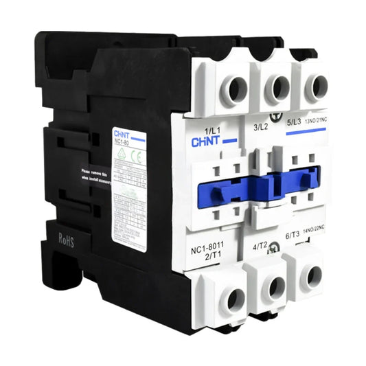 Contactor Chint 80A AC3 Bobina 220VAC - NC1-80