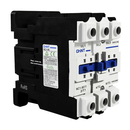 Contactor Chint 95A AC3 Bobina 220VAC - NC1-95