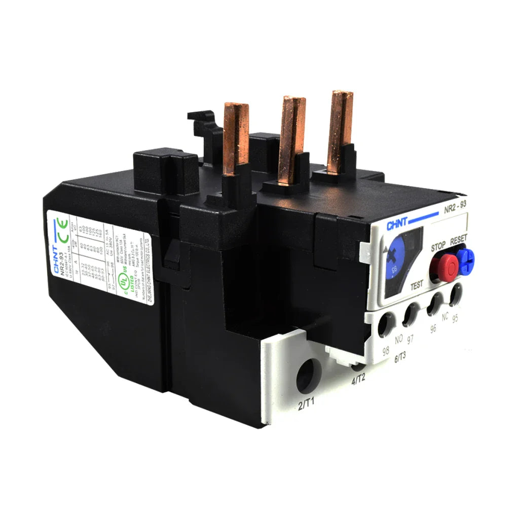 Relé De Sobrecarga Térmico Chint 80 - 93A / NR2-93