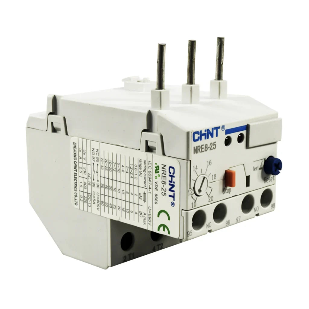 Relé De Sobrecarga Electrónico Chint 10 - 20A / NRE8-25