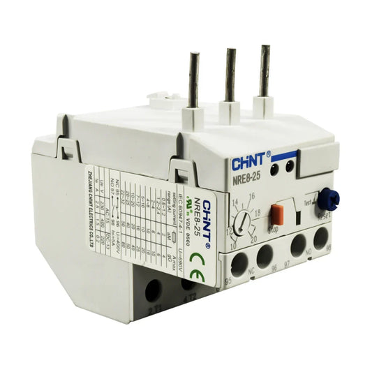 Relé De Sobrecarga Electrónico Chint 10 - 20A / NRE8-25