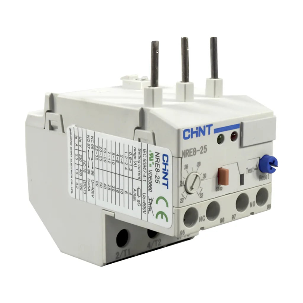 Relé De Sobrecarga Electrónico Chint 22 - 32A / NRE8-25