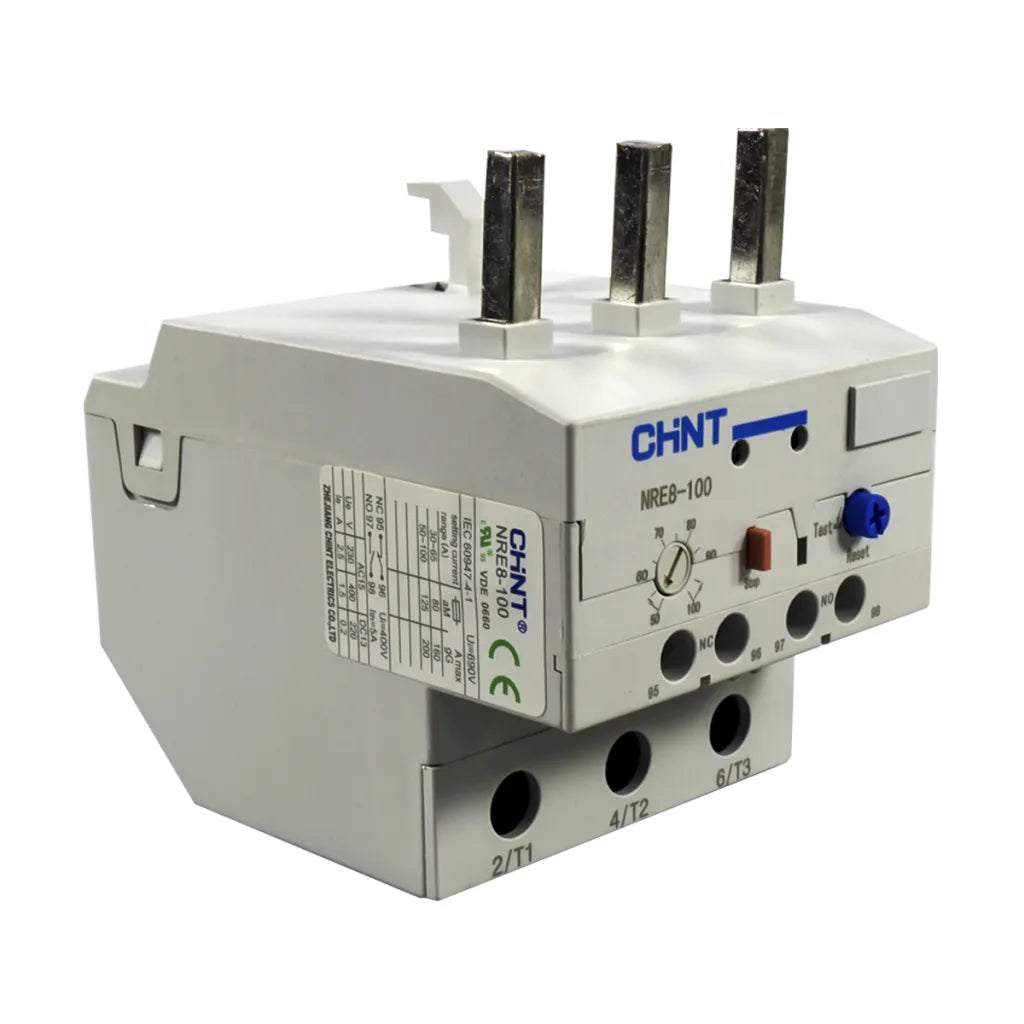 Relé De Sobrecarga Electrónico Chint 50 - 100A / NRE8-100