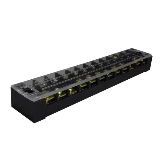 Regleta l Bornera de Conexión l Bloque de Terminales l 12 Polos l 25 A l 600 V