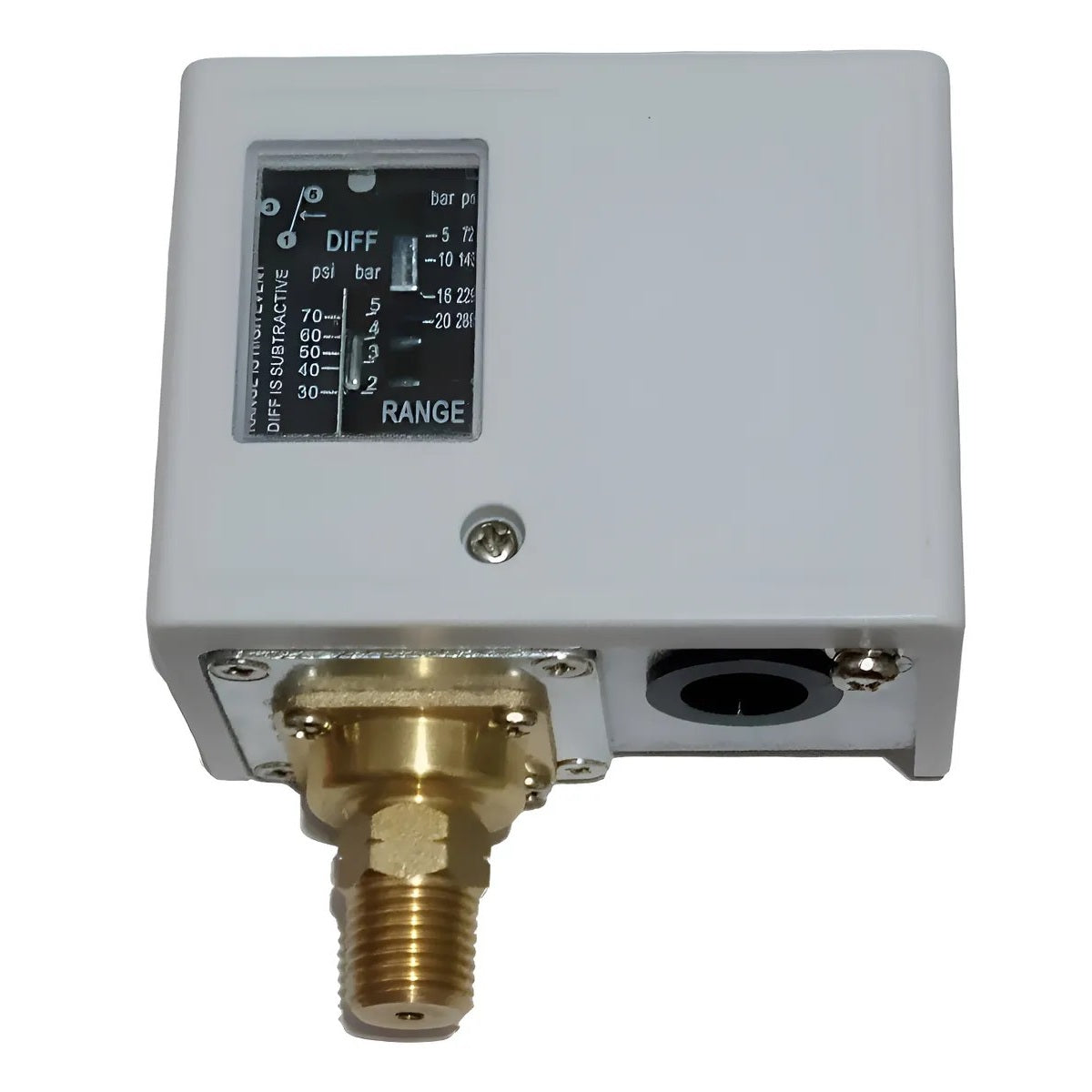 Presostato 5 - 20Bar / 73 - 290PSI l 1/4" NPT Macho Serie MLSP