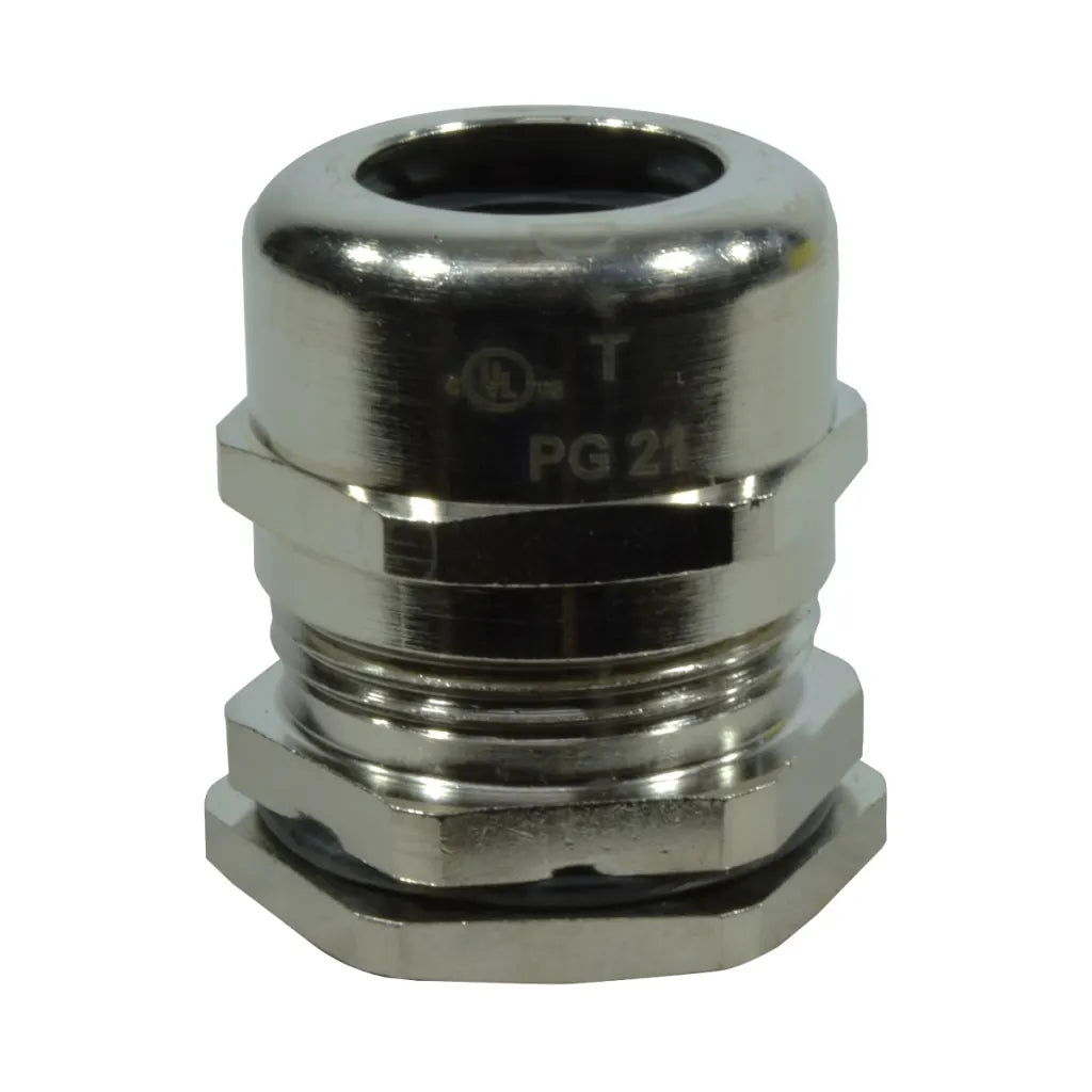 Prensa Cable l Prensacable l Prensaestopa l Prensa Estopa l Metalico l Con Tuerca l PG-21