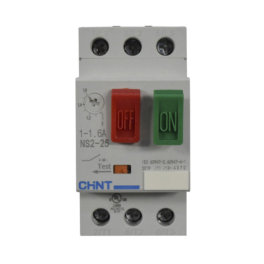 Guardamotor CHINT NS2-25 1 - 1,6 Amperios