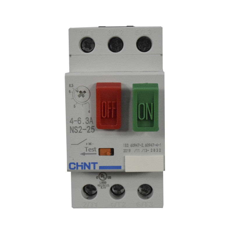 Guardamotor CHINT NS2-25 4 - 6,3 Amperios