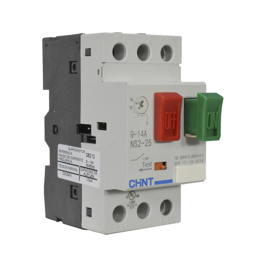 Guardamotor CHINT NS2-25 9 - 14 Amperios