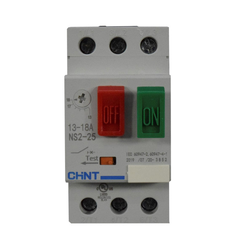 Guardamotor CHINT NS2-25 13 - 18 Amperios