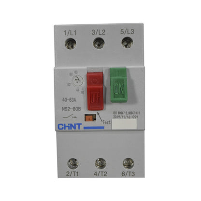 Guardamotor CHINT NS2-80B 40 - 63 Amperios
