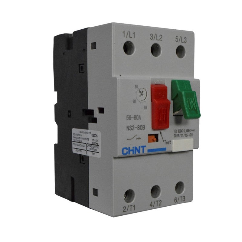 Guardamotor CHINT NS2-80B 56 - 80 Amperios