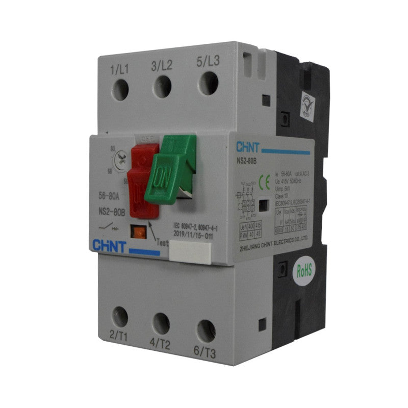 Guardamotor CHINT NS2-80B 56 - 80 Amperios