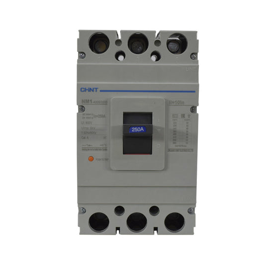 Breaker Totalizador Termomagnético l 3 Polos l 250A l 35KA / 50KA l NM1-400S l CHINT