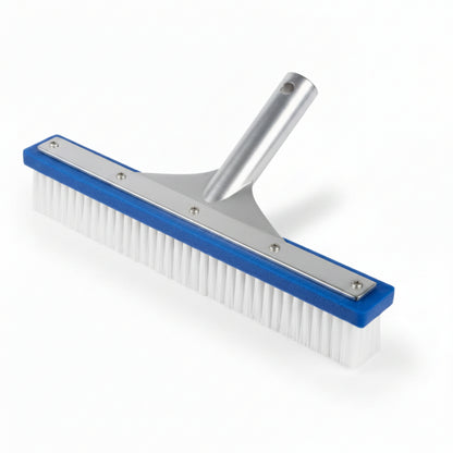 Cepillo Cerdas Nylon 10" Azul Refuerzo En Aluminio
