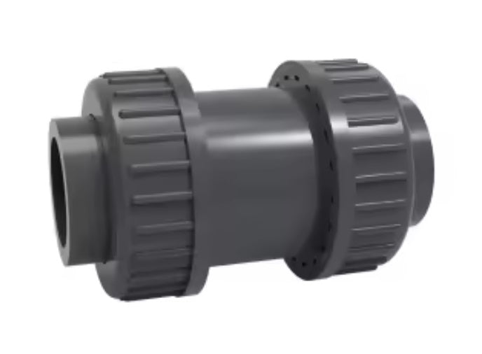 Cheque De PVC - 1-1/4" - Doble Universal - Para Soldar